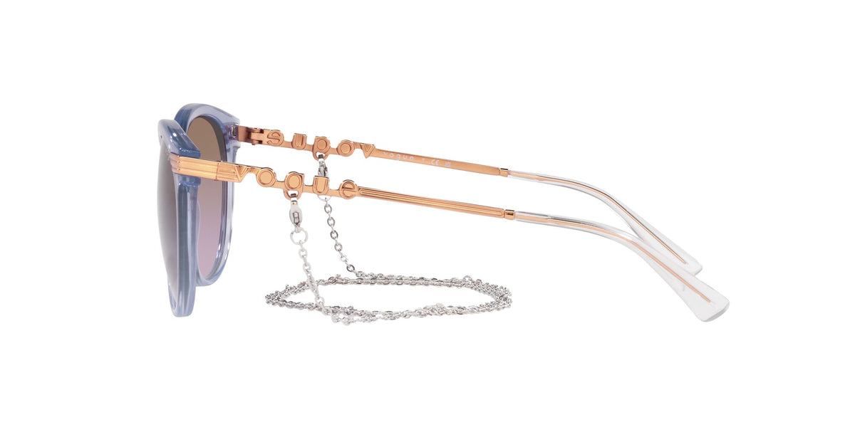 Vogue 0VO5460S 292568 56 Transparent Purple/ Violet Gradient Brown 56 / Plastic / Metal