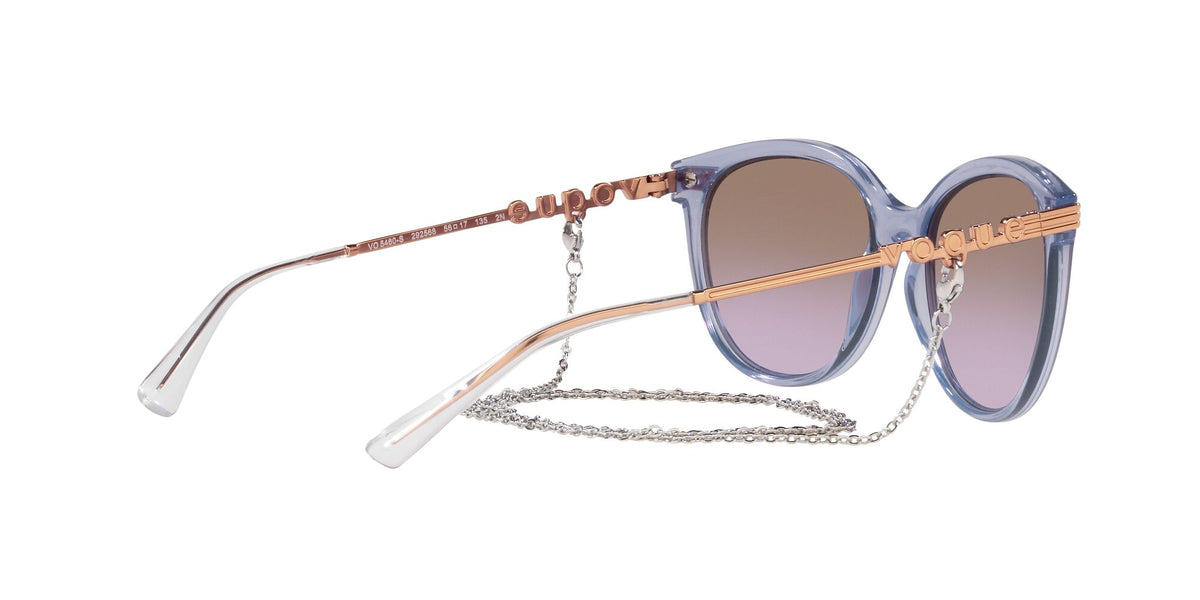 Vogue 0VO5460S 292568 56 Transparent Purple/ Violet Gradient Brown 56 / Plastic / Metal