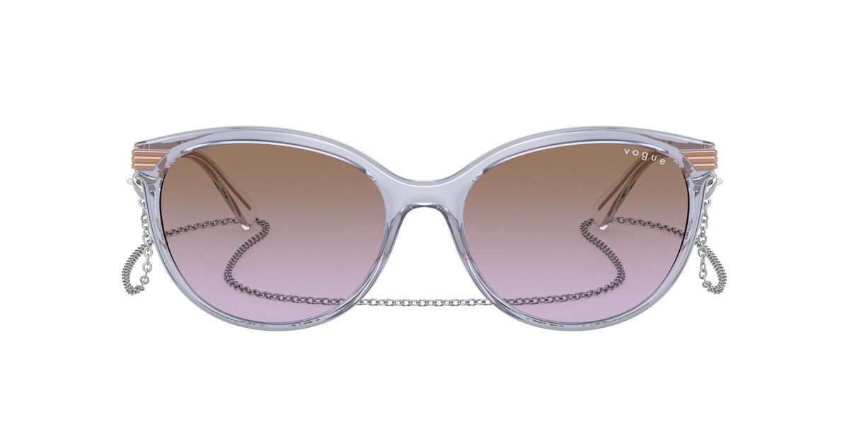 Vogue 0VO5460S 292568 56 Transparent Purple/ Violet Gradient Brown 56 / Plastic / Metal