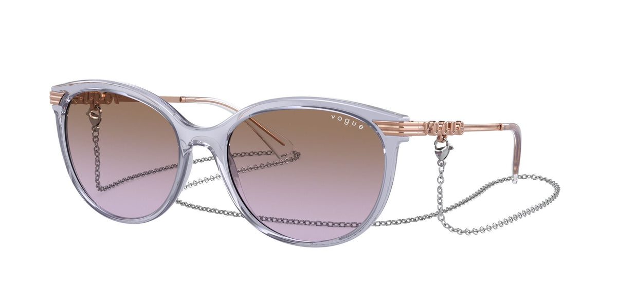 Vogue 0VO5460S 292568 56 Transparent Purple/ Violet Gradient Brown 56 / Plastic / Metal