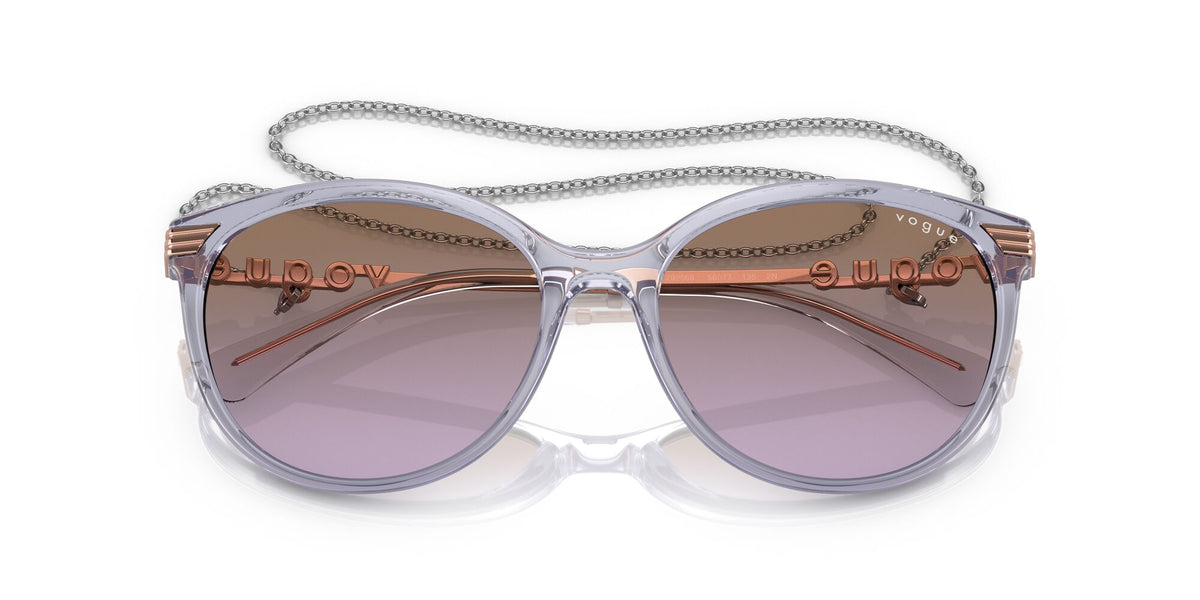 Vogue 0VO5460S 292568 56 Transparent Purple/ Violet Gradient Brown 56 / Plastic / Metal
