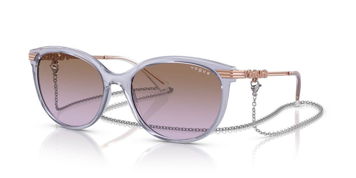 Vogue 0VO5460S 292568 56 Transparent Purple/ Violet Gradient Brown 56 / Plastic / Metal