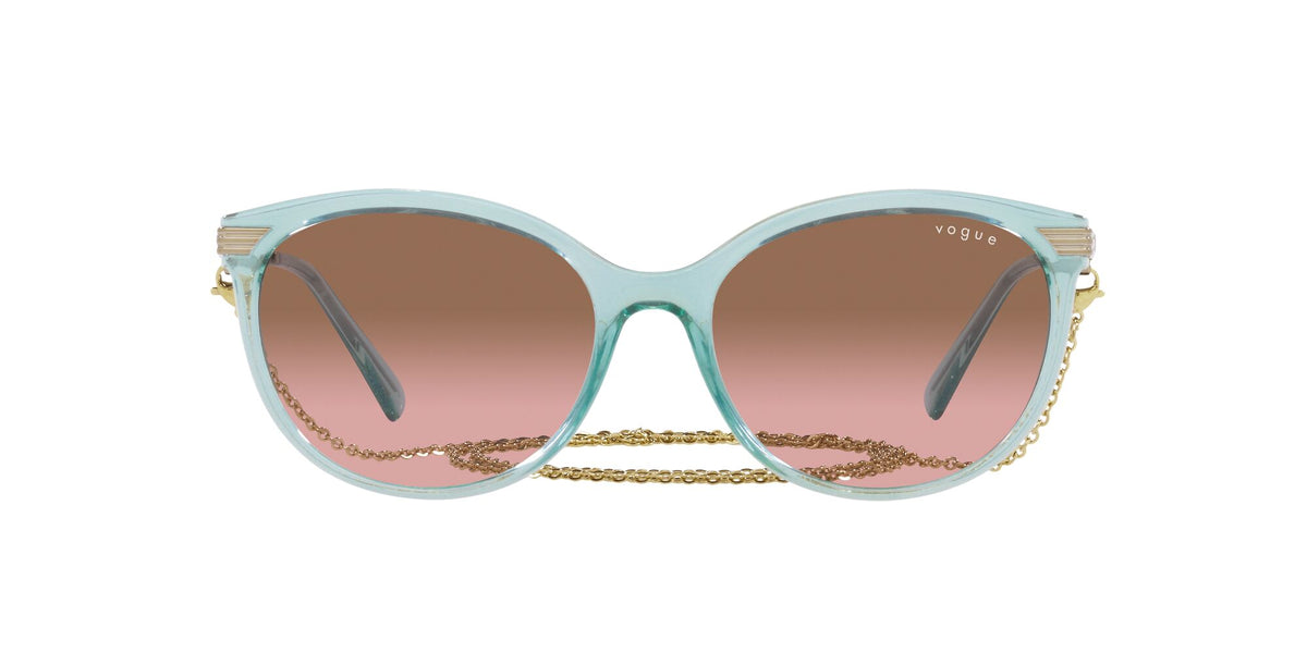 Vogue 0VO5460S 303214 56 Transparent Green Water/ Pink Gradient Brown 56 / Plastic / Metal