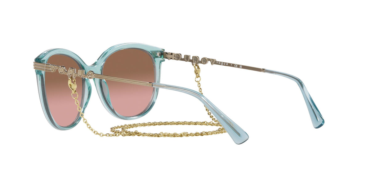 Vogue 0VO5460S 303214 56 Transparent Green Water/ Pink Gradient Brown 56 / Plastic / Metal