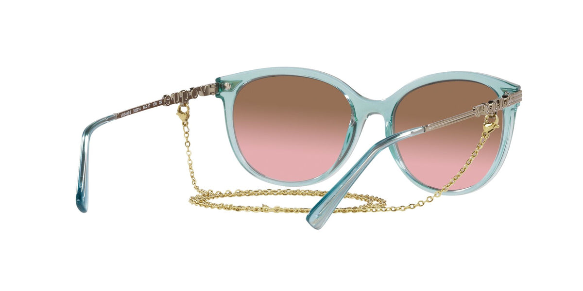 Vogue 0VO5460S 303214 56 Transparent Green Water/ Pink Gradient Brown 56 / Plastic / Metal
