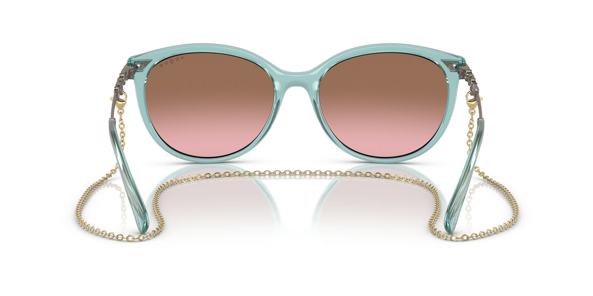 Vogue 0VO5460S 303214 56 Transparent Green Water/ Pink Gradient Brown 56 / Plastic / Metal
