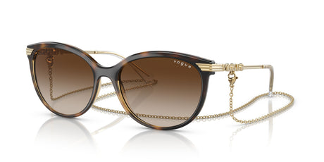 Vogue 0VO5460S W65613 56 Dark Havana/ Gradient Brown 56 / Plastic / Metal