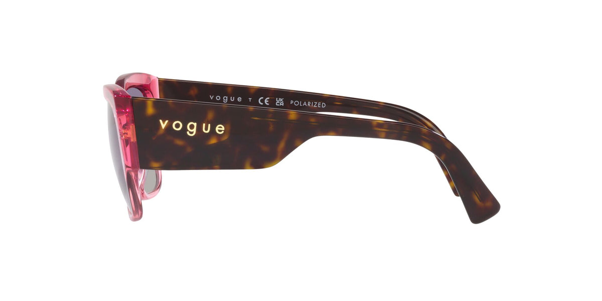 Vogue 0VO5462S 28368J 54 Transparent Pink/ Polarised Grey Gradient Violet 54 / Plastic / Plastic