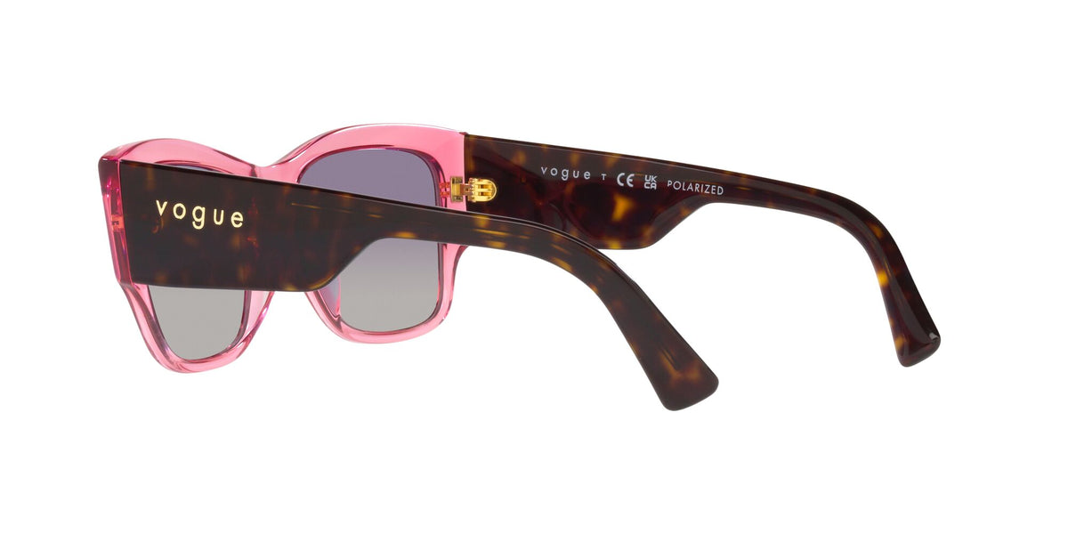 Vogue 0VO5462S 28368J 54 Transparent Pink/ Polarised Grey Gradient Violet 54 / Plastic / Plastic