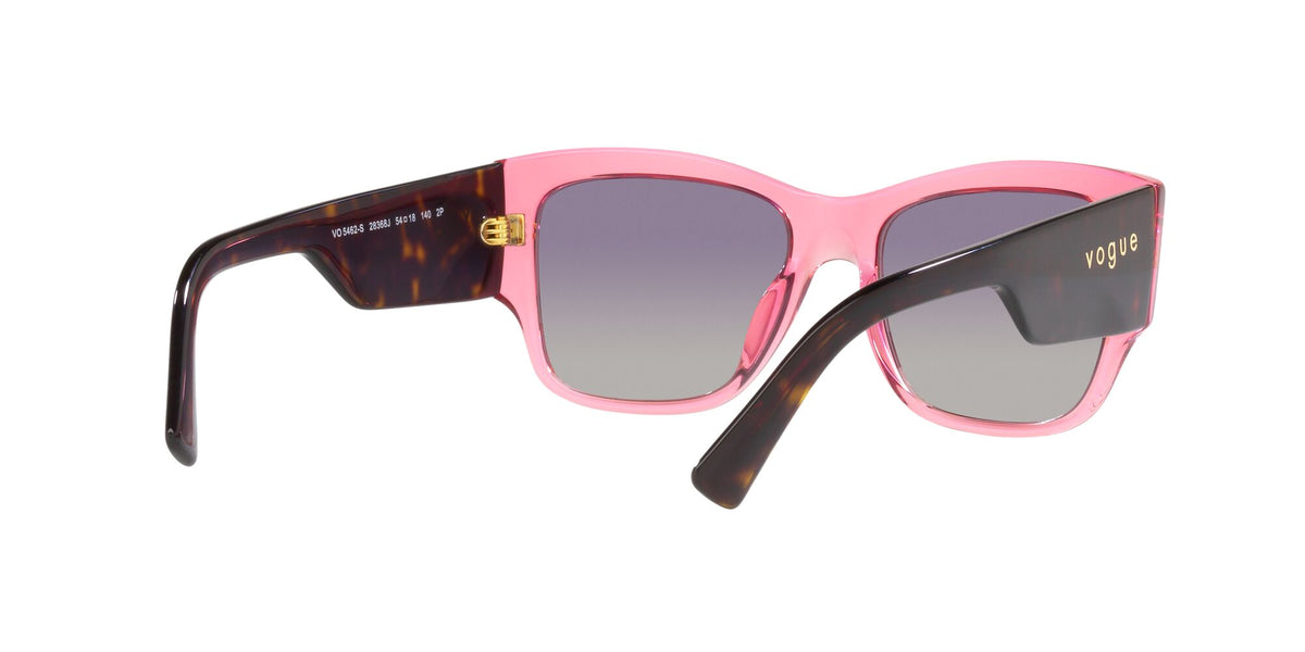 Vogue 0VO5462S 28368J 54 Transparent Pink/ Polarised Grey Gradient Violet 54 / Plastic / Plastic