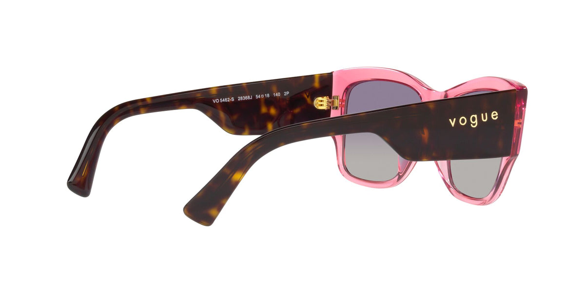 Vogue 0VO5462S 28368J 54 Transparent Pink/ Polarised Grey Gradient Violet 54 / Plastic / Plastic