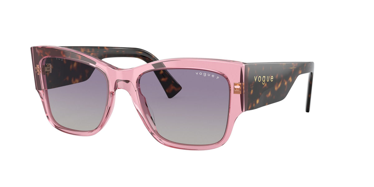 Vogue 0VO5462S 28368J 54 Transparent Pink/ Polarised Grey Gradient Violet 54 / Plastic / Plastic