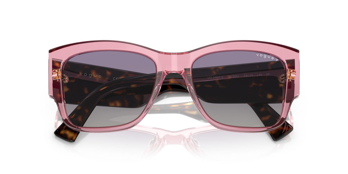 Vogue 0VO5462S 28368J 54 Transparent Pink/ Polarised Grey Gradient Violet 54 / Plastic / Plastic