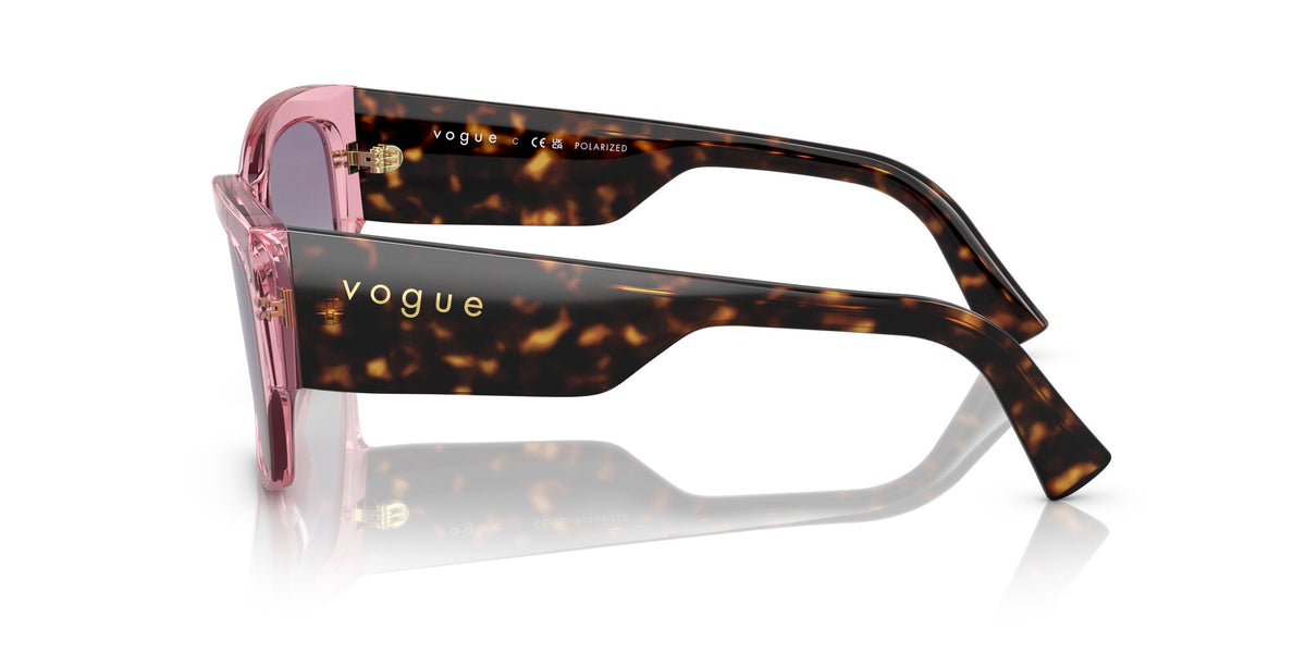 Vogue 0VO5462S 28368J 54 Transparent Pink/ Polarised Grey Gradient Violet 54 / Plastic / Plastic