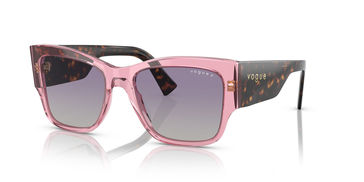 Vogue 0VO5462S 28368J 54 Transparent Pink/ Polarised Grey Gradient Violet 54 / Plastic / Plastic