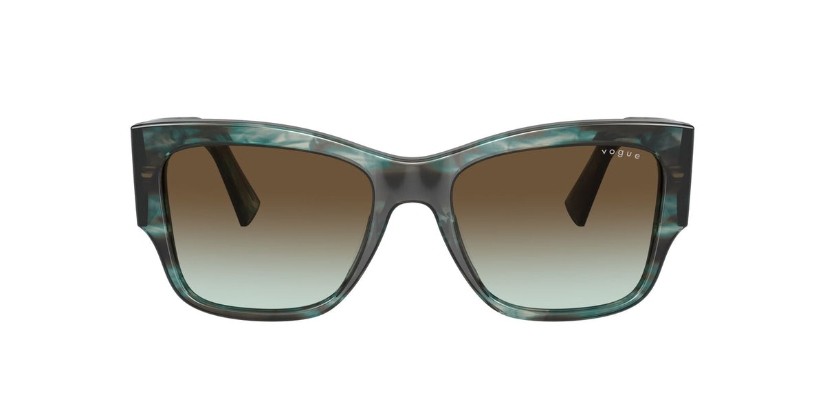 Vogue 0VO5462S 3088E8 54 Green Havana/ Green Gradient Dark Brown - Blue Star Eyewear