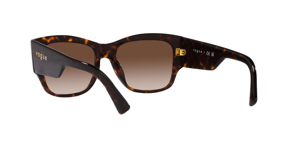 Vogue 0VO5462S W65613 54 Dark Havana/ Gradient Brown 54 / Plastic / Plastic