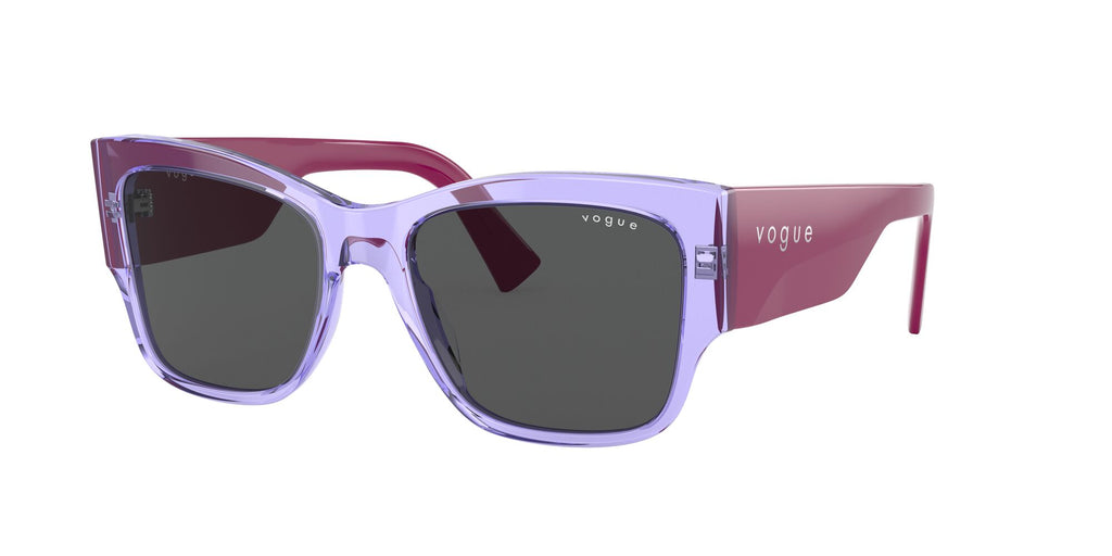 Vogue VO 5462S Transparent Lilac / Dark Grey 54 / Plastic / Plastic