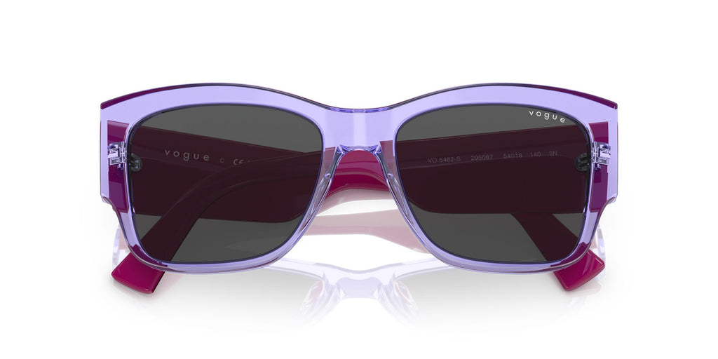 Vogue VO 5462S Transparent Lilac / Dark Grey 54 / Plastic / Plastic