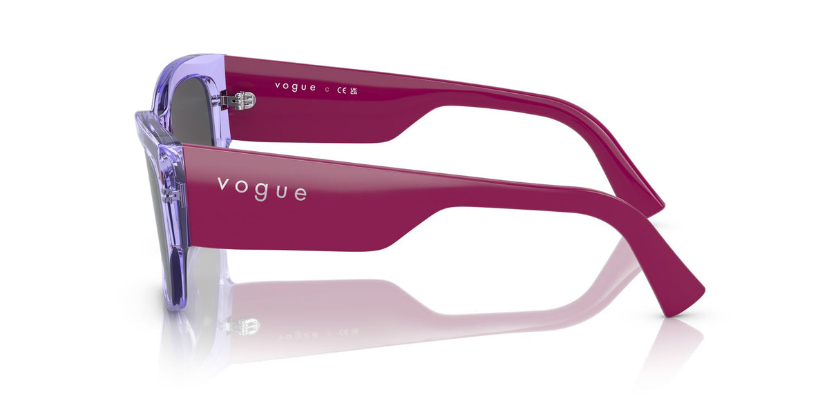 Vogue VO 5462S Transparent Lilac / Dark Grey 54 / Plastic / Plastic