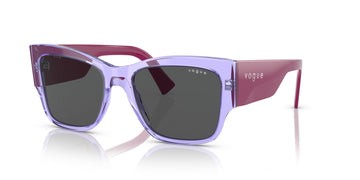 Vogue VO 5462S Transparent Lilac / Dark Grey 54 / Plastic / Plastic