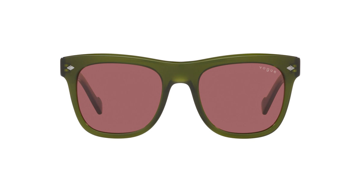 Vogue 0VO5465S 300369 51 Opal Green/ Dark Violet 51 / Plastic / Plastic