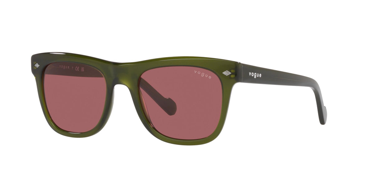 Vogue 0VO5465S 300369 51 Opal Green/ Dark Violet 51 / Plastic / Plastic