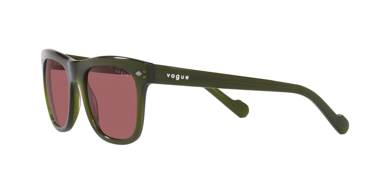 Vogue 0VO5465S 300369 51 Opal Green/ Dark Violet 51 / Plastic / Plastic