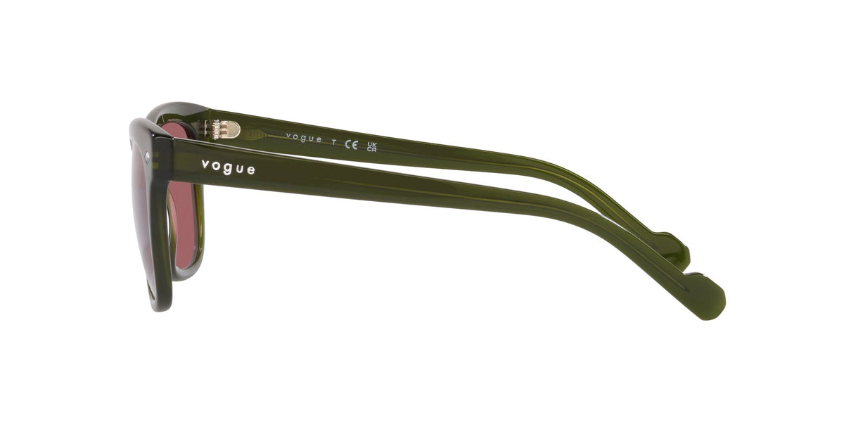 Vogue 0VO5465S 300369 51 Opal Green/ Dark Violet 51 / Plastic / Plastic