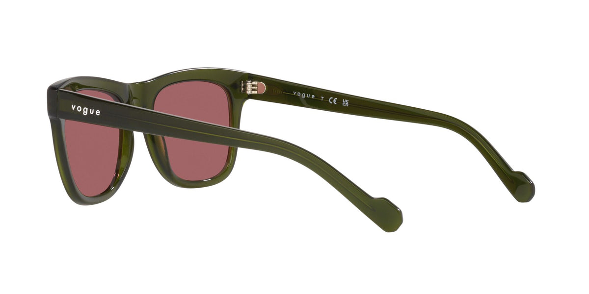 Vogue 0VO5465S 300369 51 Opal Green/ Dark Violet 51 / Plastic / Plastic