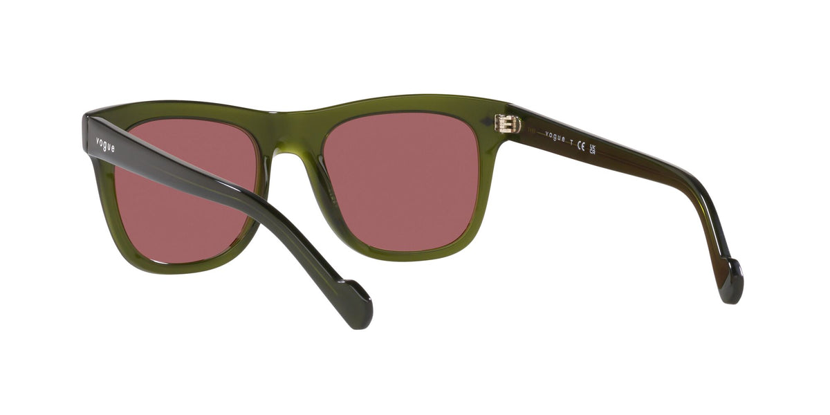 Vogue 0VO5465S 300369 51 Opal Green/ Dark Violet 51 / Plastic / Plastic