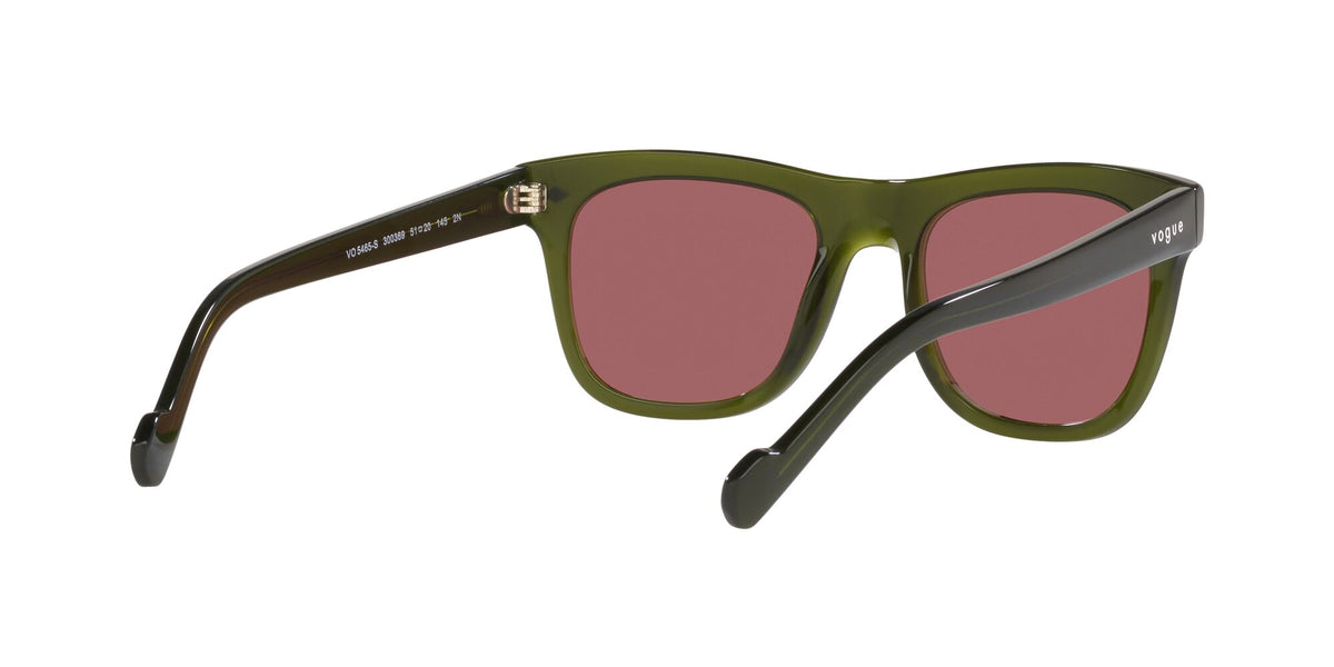 Vogue 0VO5465S 300369 51 Opal Green/ Dark Violet 51 / Plastic / Plastic