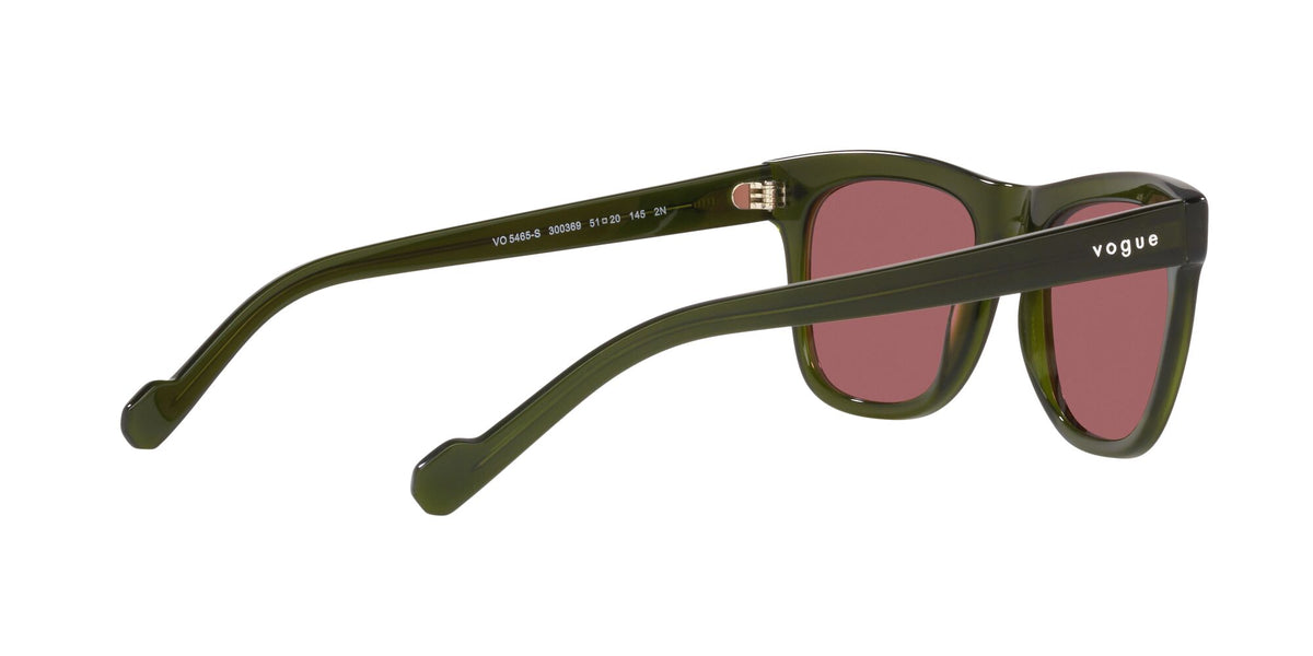 Vogue 0VO5465S 300369 51 Opal Green/ Dark Violet 51 / Plastic / Plastic