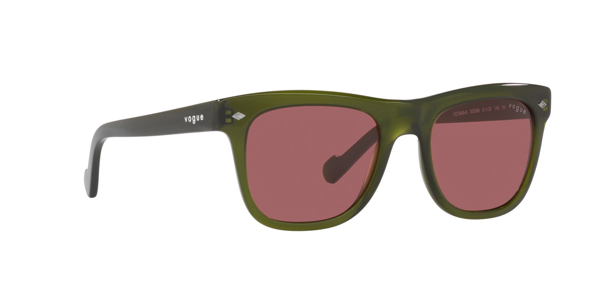 Vogue 0VO5465S 300369 51 Opal Green/ Dark Violet 51 / Plastic / Plastic