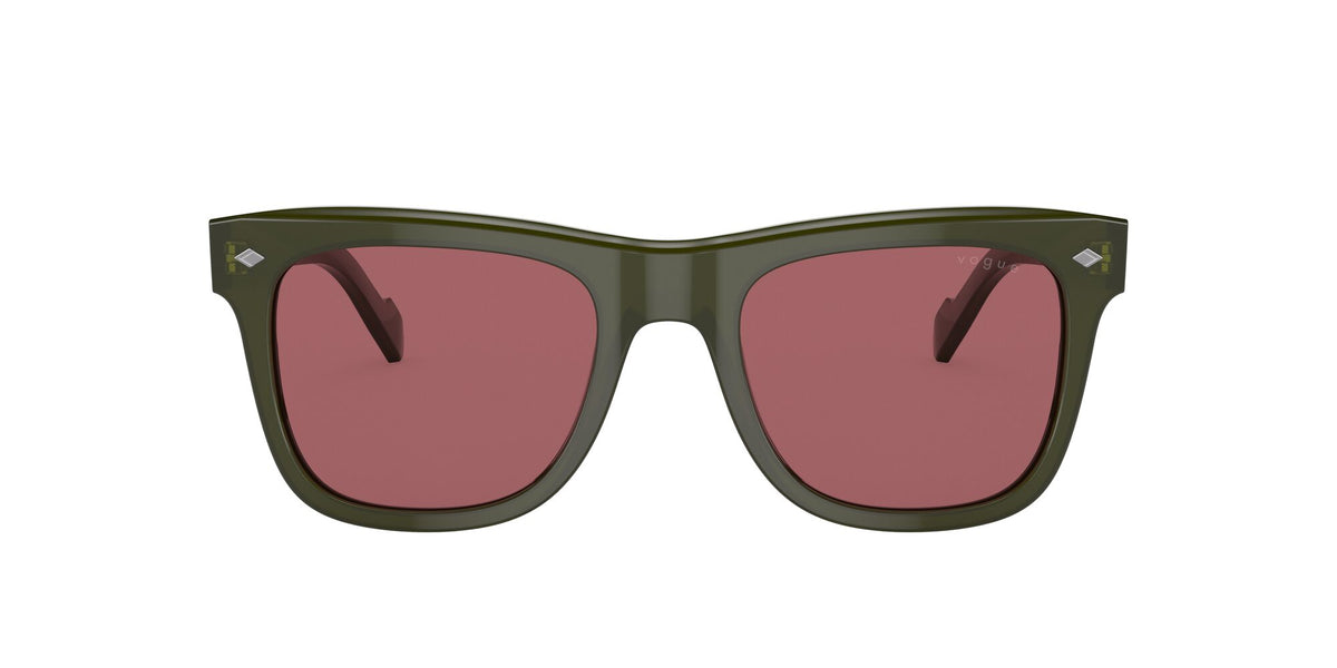 Vogue 0VO5465S 300369 51 Opal Green/ Dark Violet 51 / Plastic / Plastic