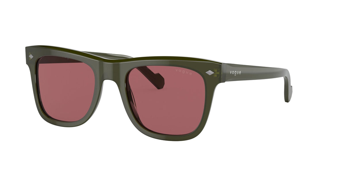 Vogue 0VO5465S 300369 51 Opal Green/ Dark Violet 51 / Plastic / Plastic