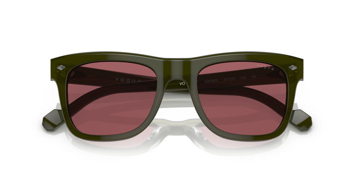 Vogue 0VO5465S 300369 51 Opal Green/ Dark Violet 51 / Plastic / Plastic