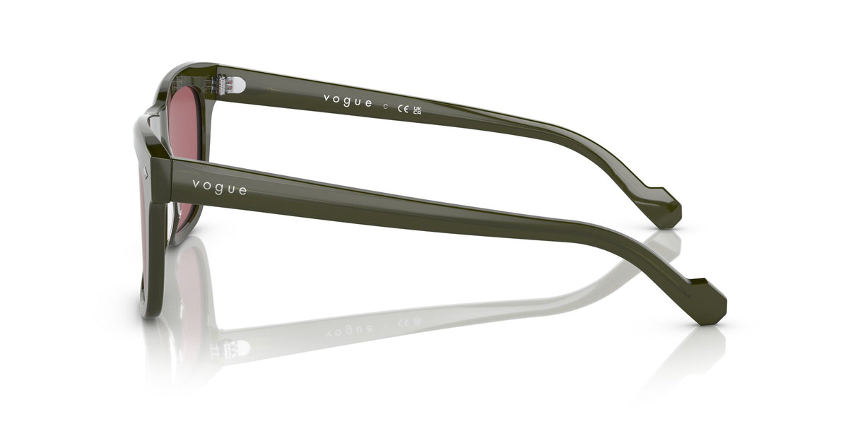 Vogue 0VO5465S 300369 51 Opal Green/ Dark Violet 51 / Plastic / Plastic