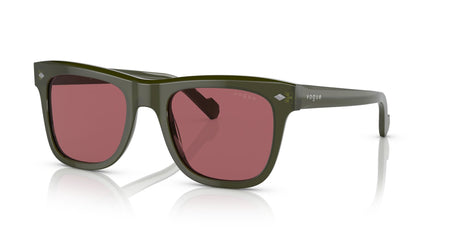 Vogue 0VO5465S 300369 51 Opal Green/ Dark Violet 51 / Plastic / Plastic
