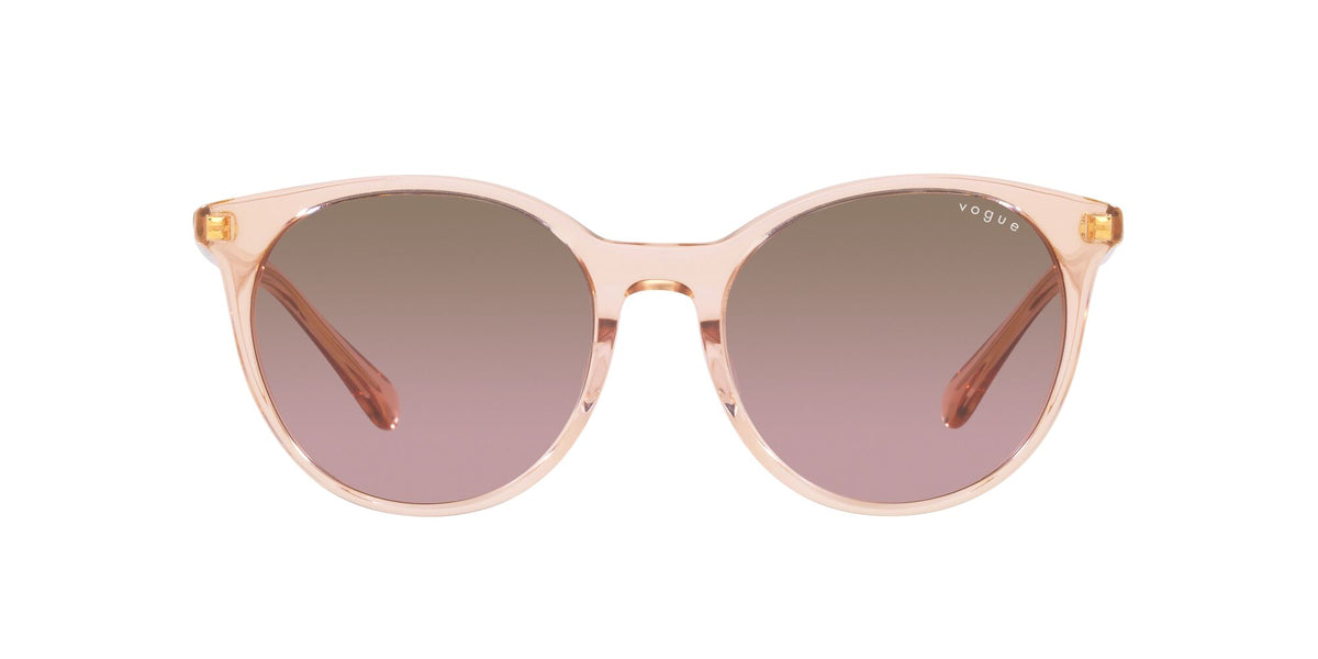 Vogue 0VO5468SD 295414 56 Transparent Peach/ Violet Gradient Brown