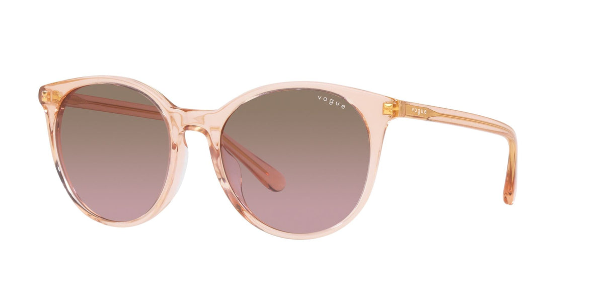 Vogue 0VO5468SD 295414 56 Transparent Peach/ Violet Gradient Brown