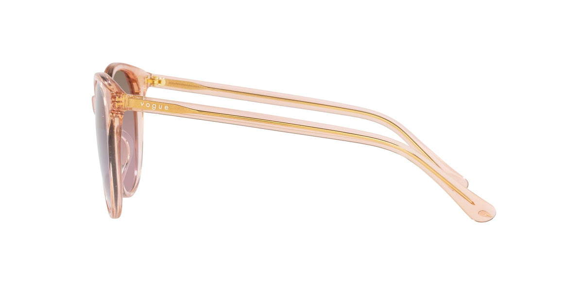 Vogue 0VO5468SD 295414 56 Transparent Peach/ Violet Gradient Brown