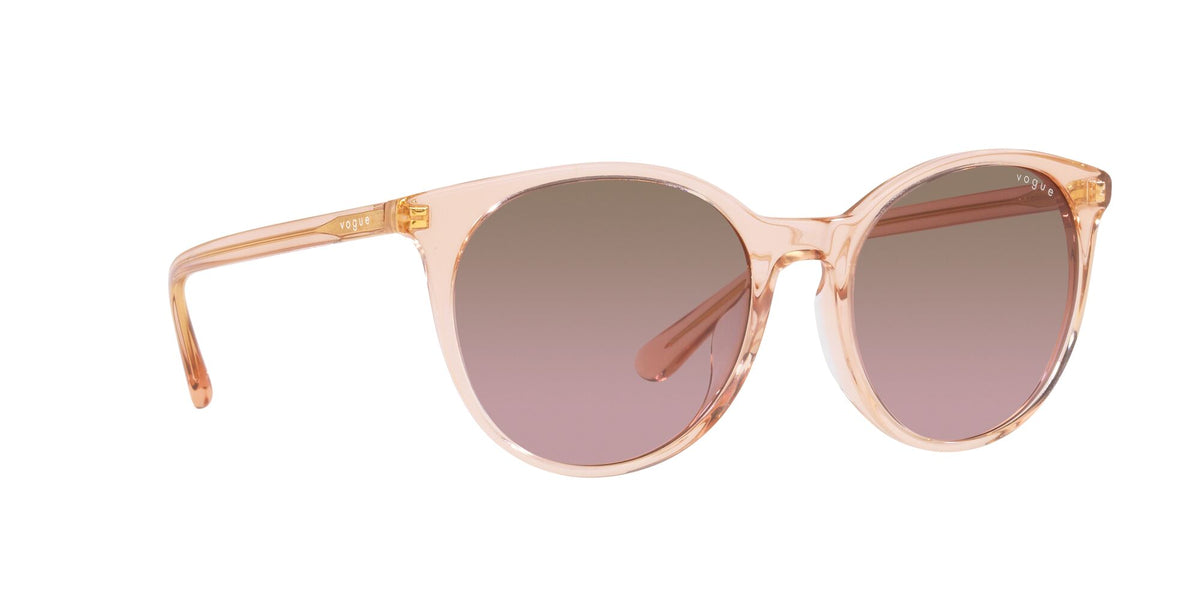 Vogue 0VO5468SD 295414 56 Transparent Peach/ Violet Gradient Brown