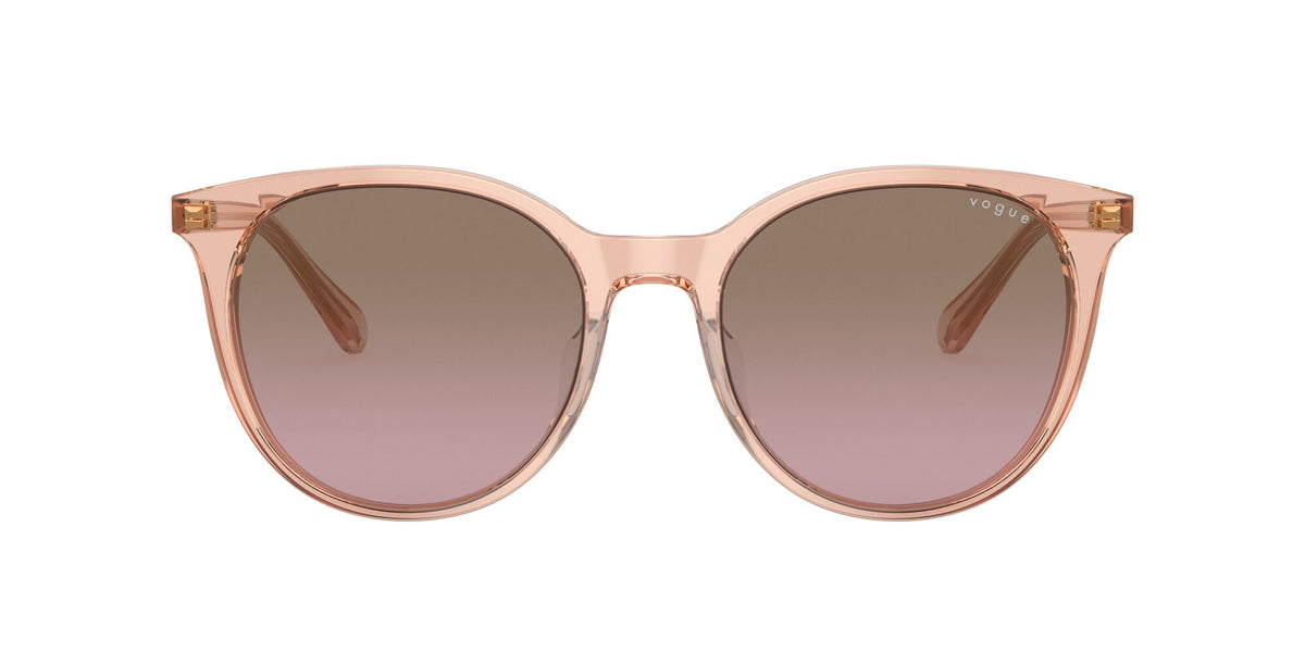 Vogue 0VO5468SD 295414 56 Transparent Peach/ Violet Gradient Brown