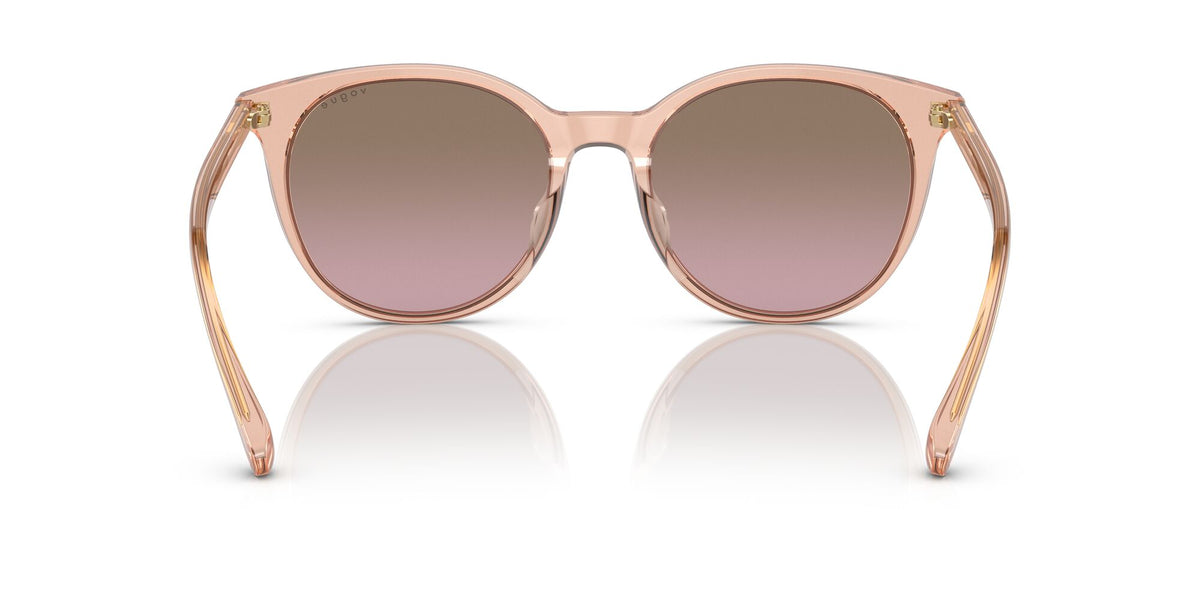 Vogue 0VO5468SD 295414 56 Transparent Peach/ Violet Gradient Brown