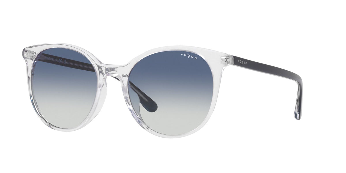 Vogue 0VO5468SD W7454L 56 Transparent/ Light Grey Gradient Blue