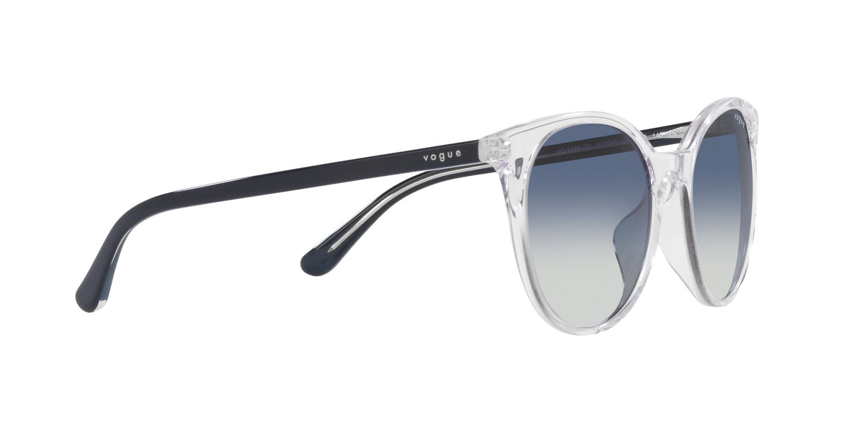 Vogue 0VO5468SD W7454L 56 Transparent/ Light Grey Gradient Blue