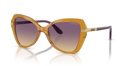 Vogue 0VO5479S 305470 53 Transparent Honey Yellow/ Yellow Gradient Violet 53 / Polycarbonate / Injected / Metal