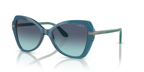 Vogue 0VO5479S 30554S 53 Transparent Light Blue/ Azure Gradient Dark Blue 53 / Polycarbonate / Injected / Metal
