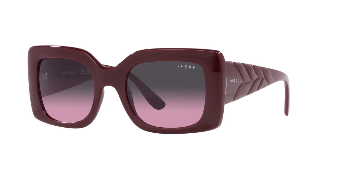 Vogue 0VO5481S 304890 52 Full Bordeaux/ Violet Gradient Grey - Blue Star Eyewear